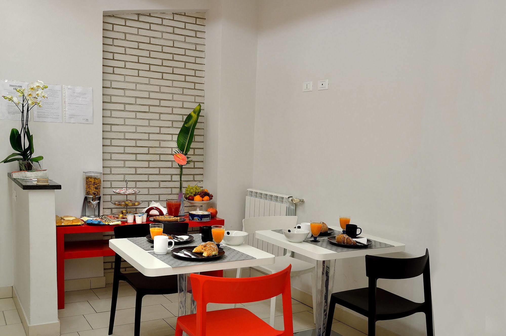 G&g Trastevere Couette-café Rome